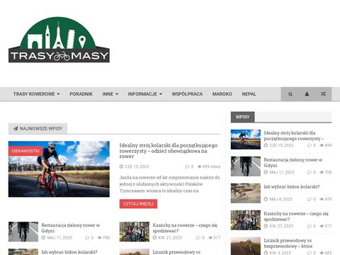 TrasyMasy.pl - gps ma rower