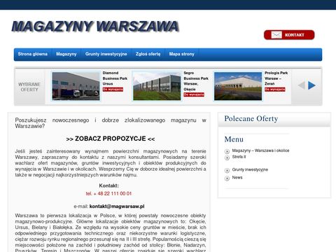 Magwarsaw.pl magazyny do wynajęcia w Warszawie