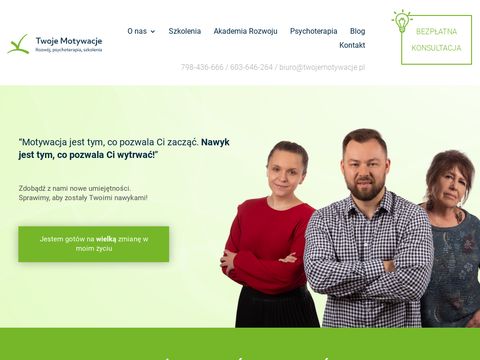 Twojemotywacje.pl - treningi biznesowe