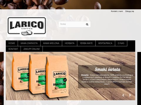Larico.pl kawa mielona sklep internetowy