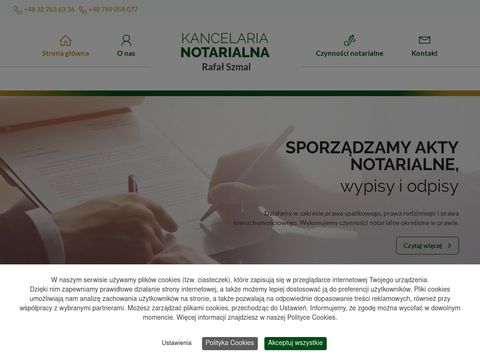 Rafał Szmal notariusz Czeladź