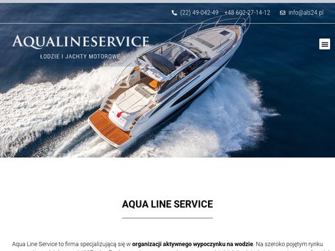 Aqualineservice.pl - wynajem łodzi motorowych