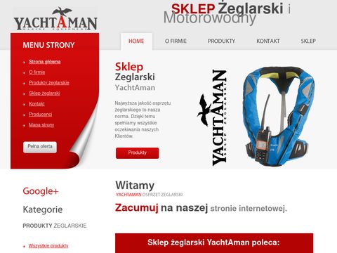 Internetowy sklep żeglarski Yachtaman