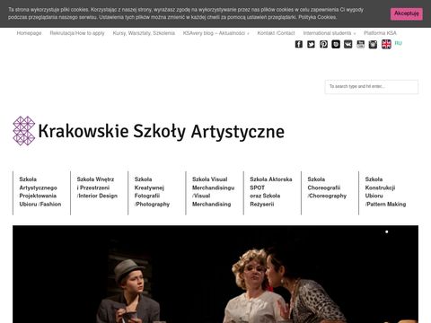 Ksa.edu.pl projektowanie mody