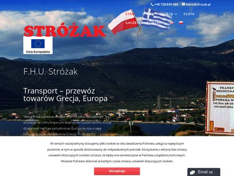 Strozak.pl transport, przewóz międzynarodowy