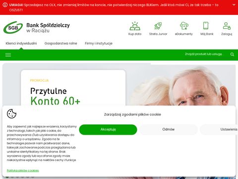 Bsraciaz.pl bank spółdzielczy w Raciązu - Grupa SGB