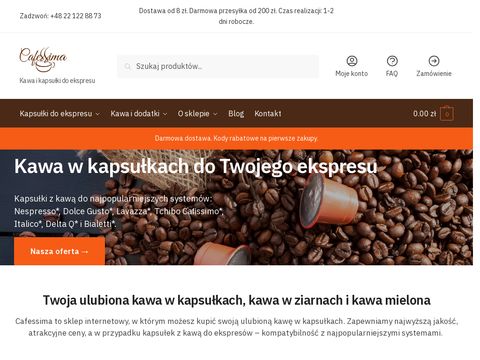 Cafessima.pl kapsułki do ekspresu