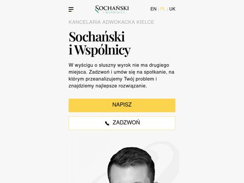 Sochanski.com sprawy cywilne Kielce