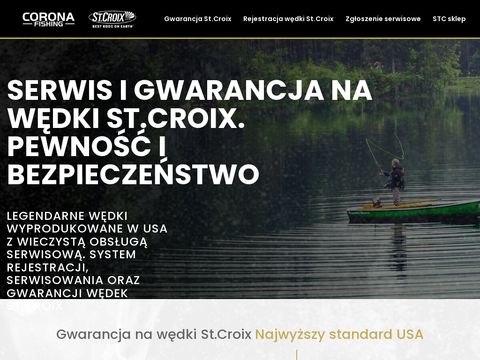 Stcserwis.pl wędki st. Croix