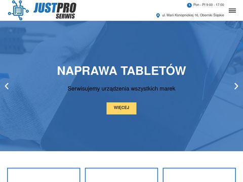 Justpro-serwis.pl naprawa laptopów Wrocław