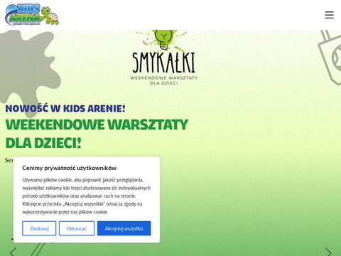 Kidsarena.pl rodzinny park rozrywki Szczecin