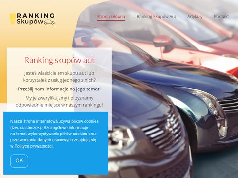 Skupautranking.pl katalog firm motoryzacyjnych