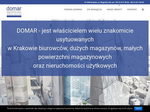 DOMAR wynajem magazynów - Kraków
