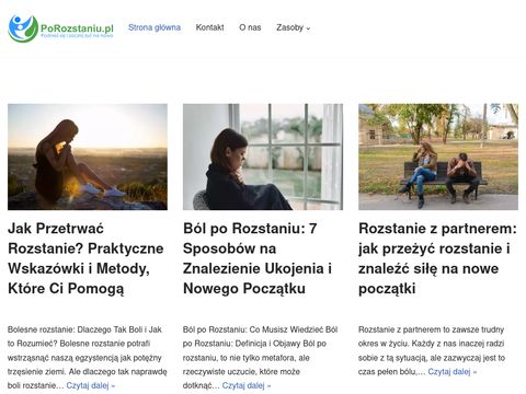Porozstaniu.pl jak przetrwać rozstanie