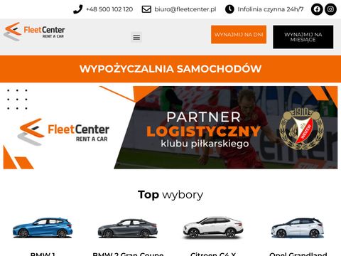 Fleetcenter.pl wynajem samochodów