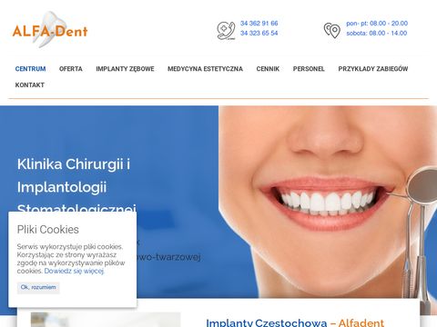 Alfadent Częstochowa - implanty zębowe
