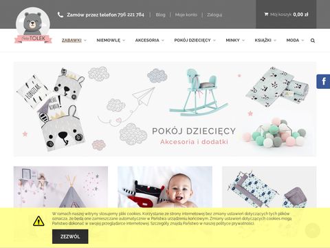 Sklep-tolek.pl akcesoria i dodatki dla dzieci