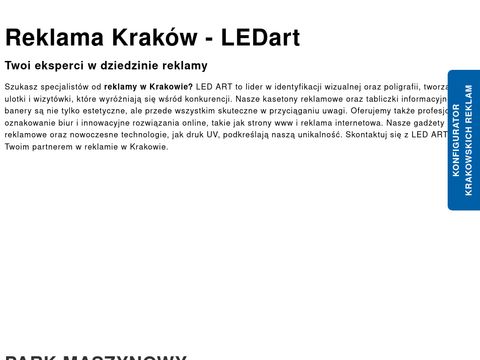 Ledart agencja reklamowa Kraków producent