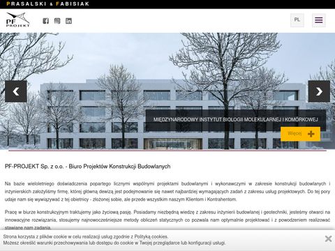Pfprojekt.pl biuro inżynierskie