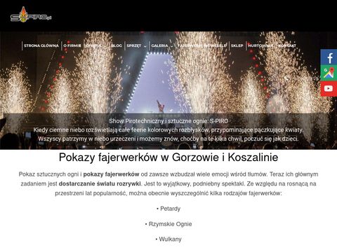S-piro.pl pokazy konfetti na wesele Koszalin