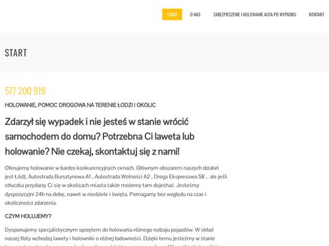 Najlepszapomocdrogowa.pl holowanie Łódź i okolice
