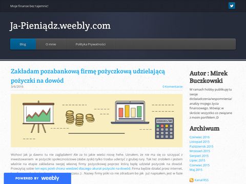 Ja-pieniadz.weebly.com - Mirek Buczkowski