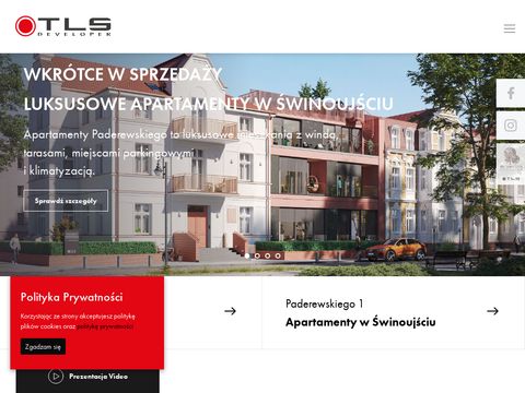 TLS Developer Szczecin domy na sprzedaż
