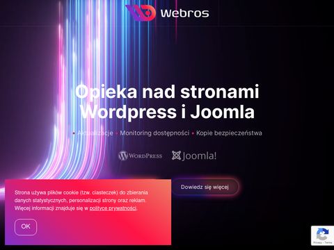 Webros.pl - aktualizacje stron internetowych
