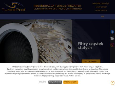 TurboProf regeneracja turbosprężarek Poznań