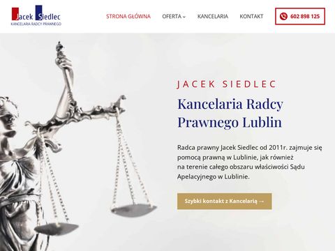 Kancelaria-siedlec.pl prawo pracy Lublin