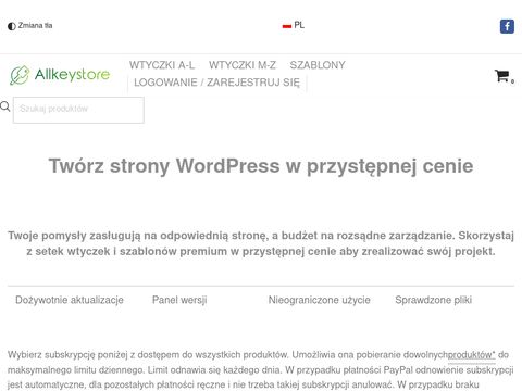 Allkeystore.pl - elementor Pro