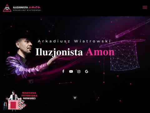 Iluzjonistaamon.com magik Bydgoszcz