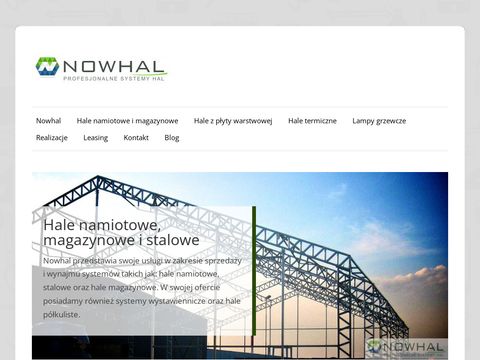 Nowhal - projektowanie i budowa hal magazynowych