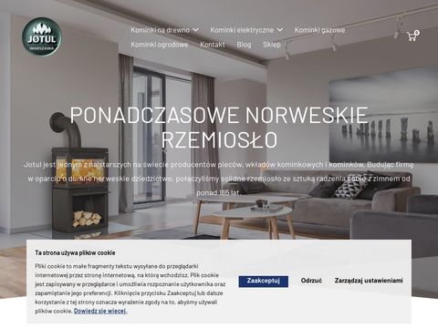 Kominkiznorwegii.pl - nowoczesne