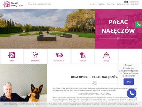Palacnaleczow.pl dom opieki