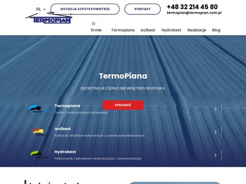Termopian.com.pl natrysk pianki