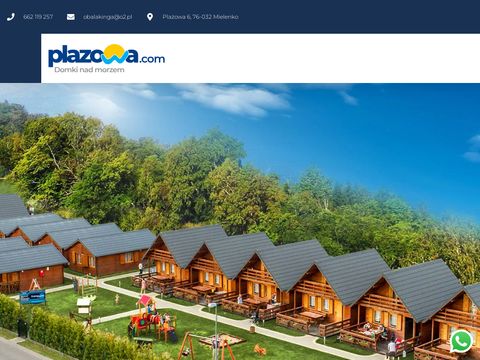 Plazowa.com domki letniskowe Mielno