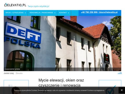 Elevatio.pl - czyszczenie fasad