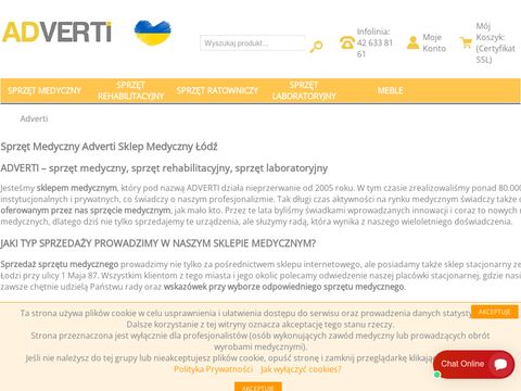 Adverti.com.pl sprzęt rehabilitacyjny