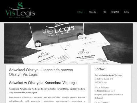 Vis Legis kancelaria adwokacka w Olsztynie