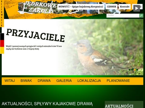 Jedrkowezakole.pl - spływ kajakowy Drawą