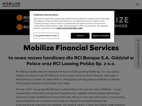 RCI banque spółka akcyjna oddział w Polsce