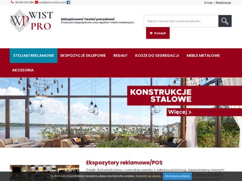 Wist-online.com producent wyposażenia dla sklepów