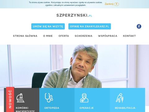 Szperzynski.pl ortopeda traumatolog Poznań