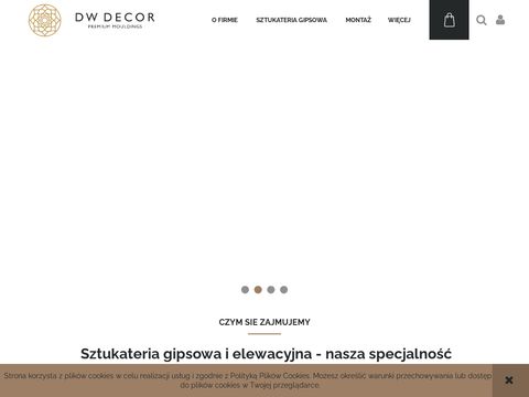 Dwdecor.pl sztukateria dla każdego