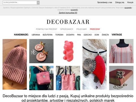 Decobazaar.com sklep handmade