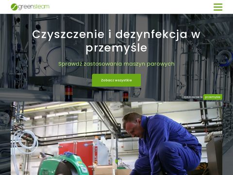 GreenSteam wyłączny importer myjni parowych Optima