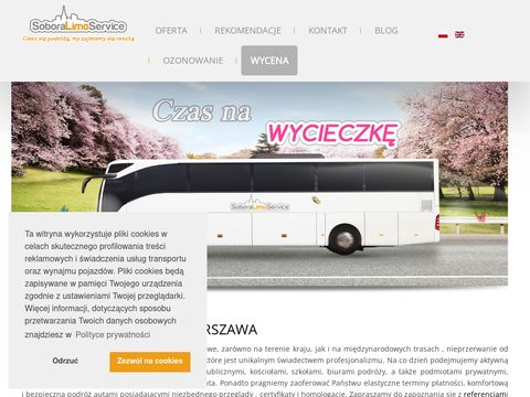 Przewozosob.waw.pl wynajem autokarów Warszawa