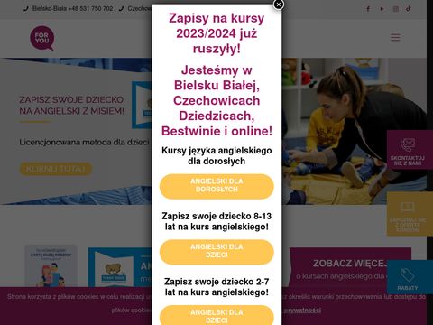 Foryou.edu.pl kurs angielskiego Bielsko