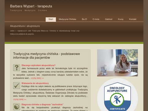 Barbarawypart.pl akupunktura, medycyna chińska
